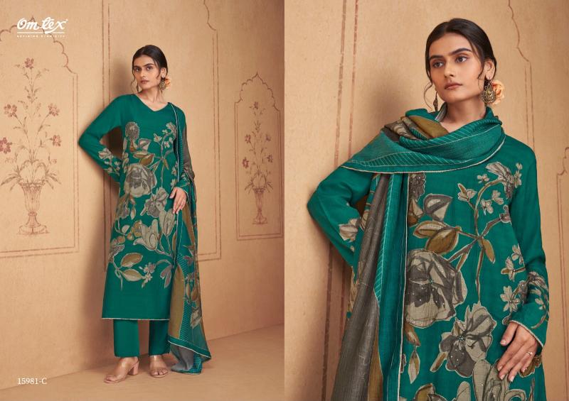 Omtex clarissa surat wholesale market dress materials